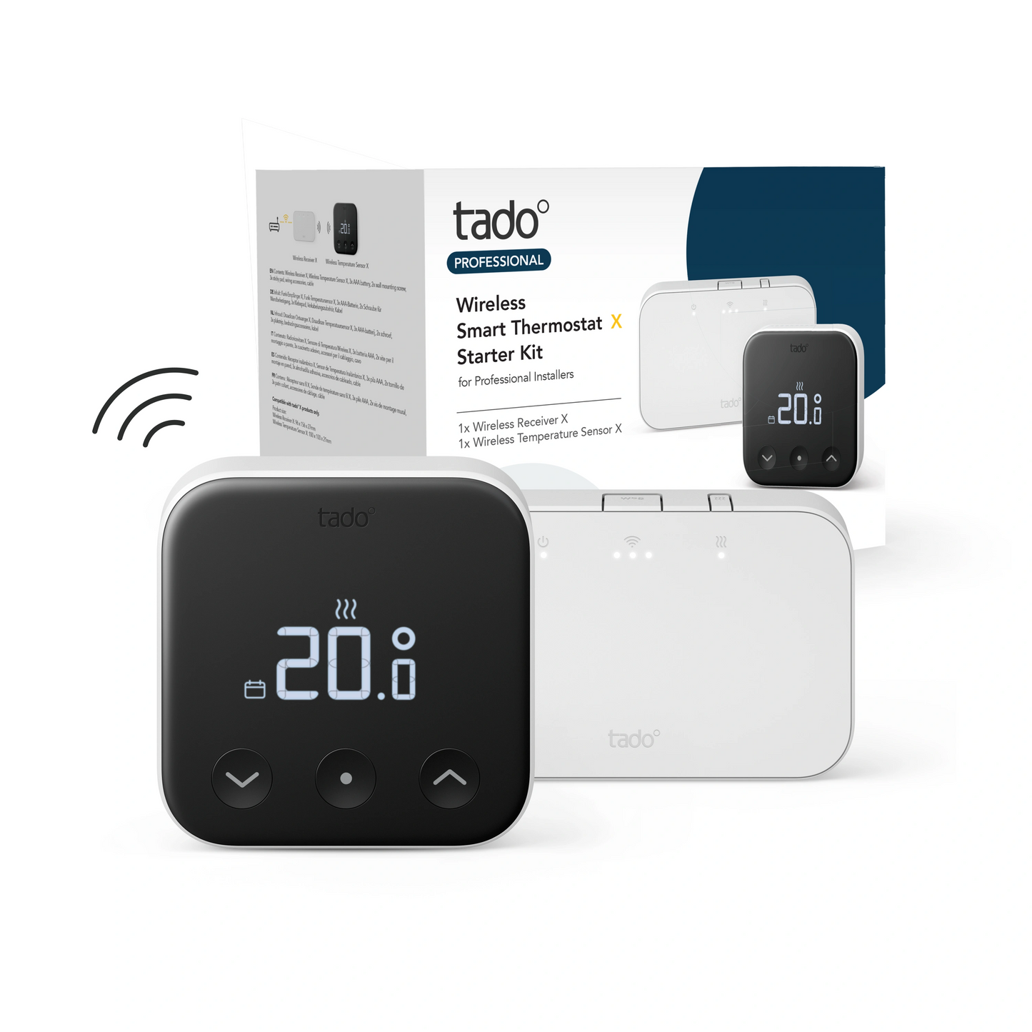 Kabelloses Smartes Thermostat X für Profis - Starter Kit