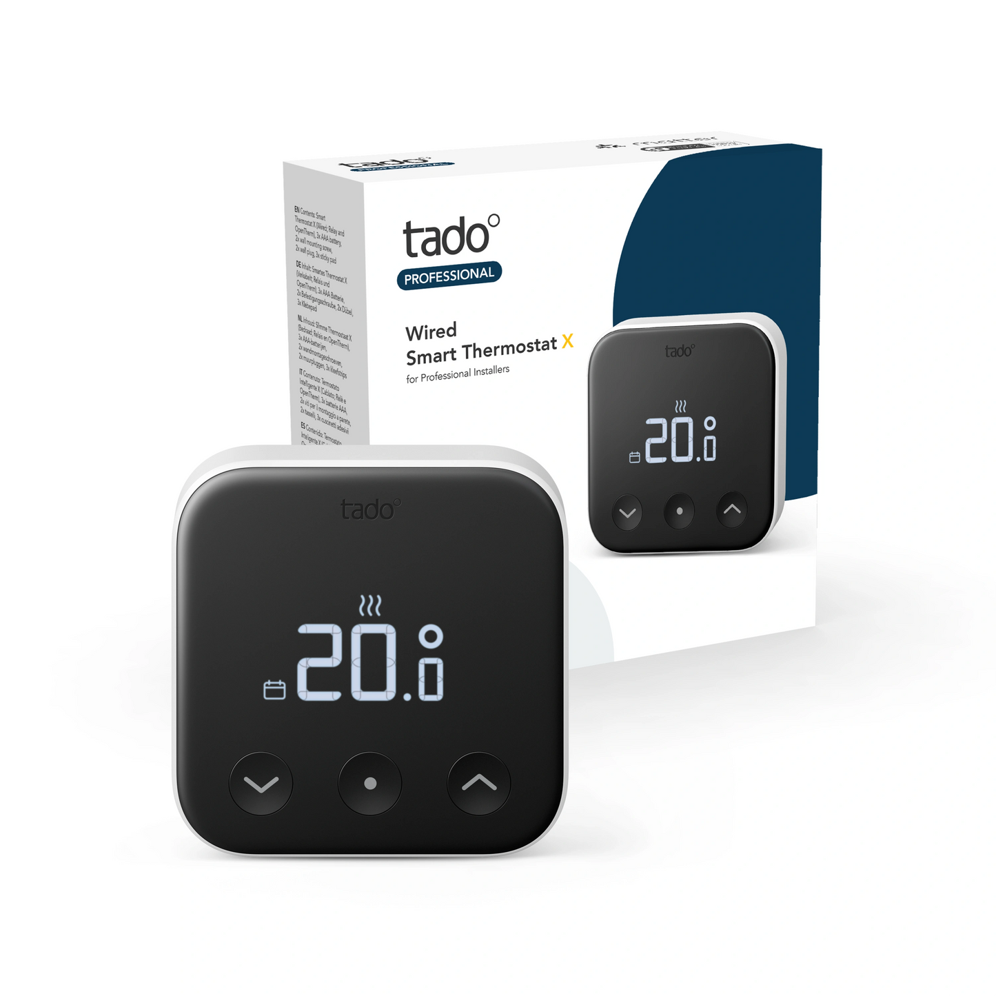 Thermostat Intelligent filaire X pour les professionnels