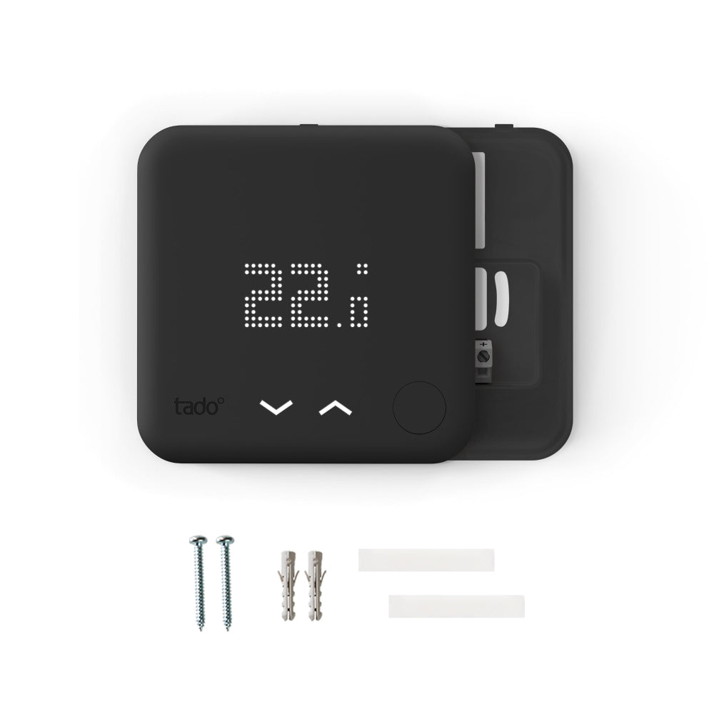 Add-on Smart Thermostat Black